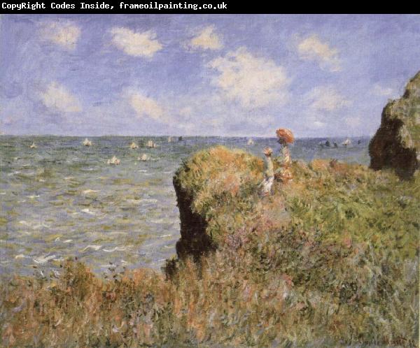 Claude Monet Clifftop Walk at Pourville